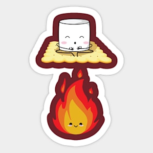 Zen Marshmallow Sticker